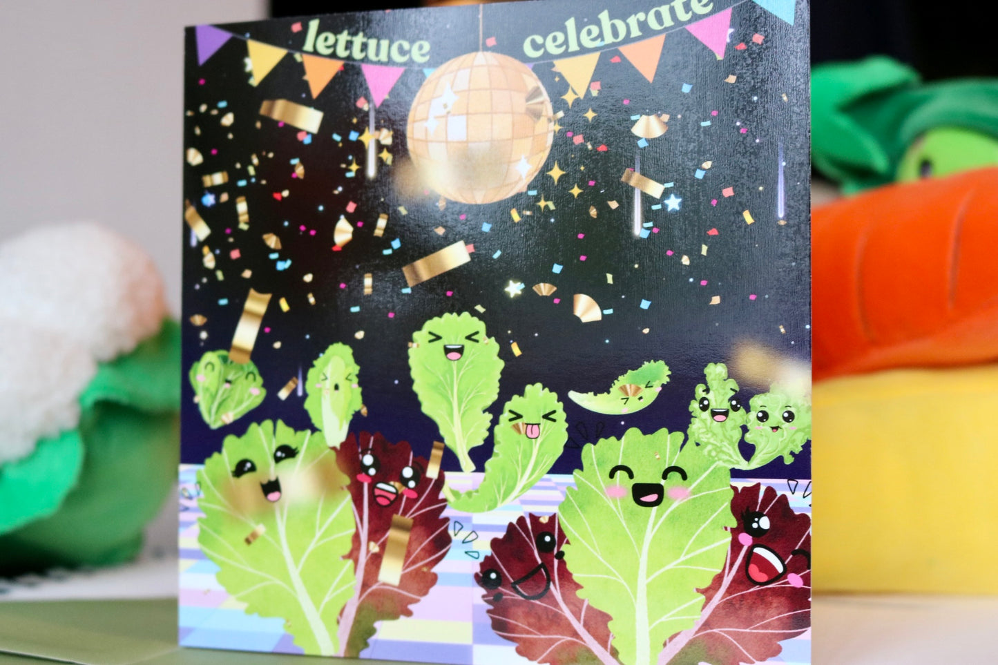 'Lettuce Celebrate' Card