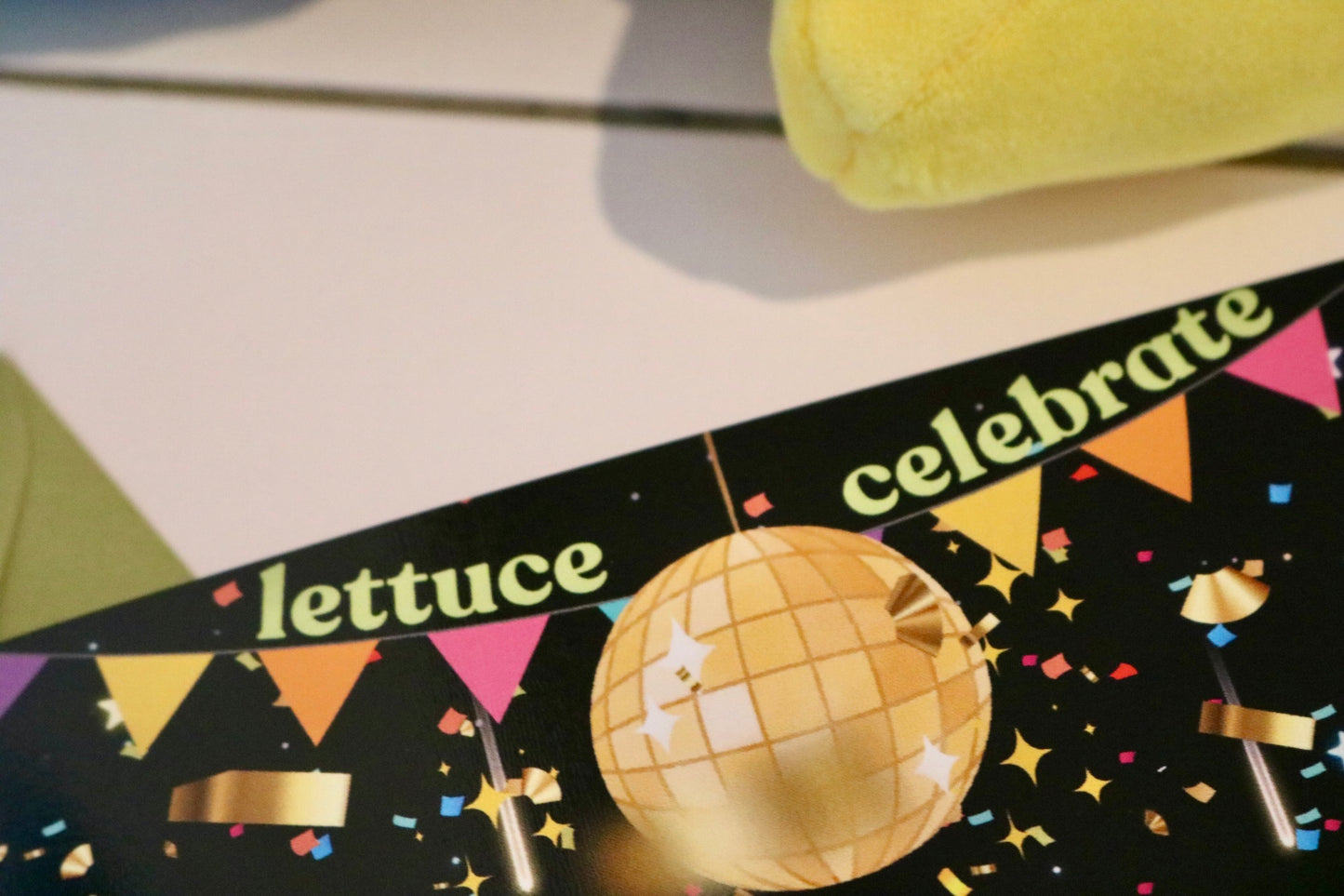 'Lettuce Celebrate' Card